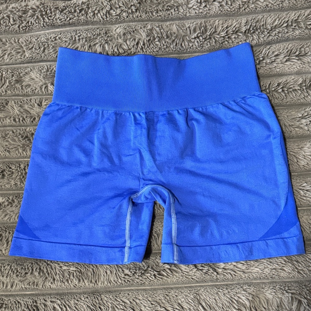 Violate the Dress CodeWomen's Blue High-Waisted Shorts